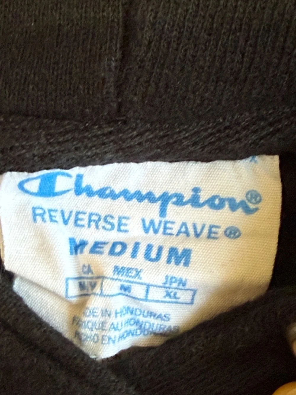 Champion Black Hoodie - Picture 2 of 3